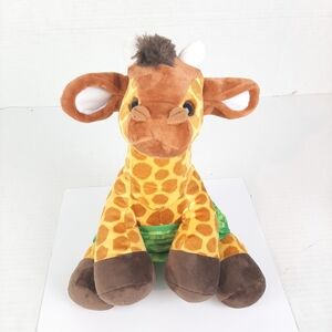🔥Baby Giraffe Soft Toy Care & Snuggle - Melissa & Doug With Green Diaper On